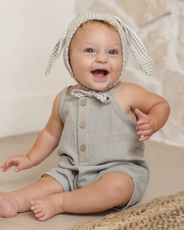 Bunny Bonnet | Sage Gingham | Quincy Mae