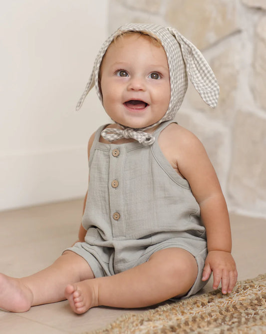 Oakley Romper | Sage | Quincy Mae