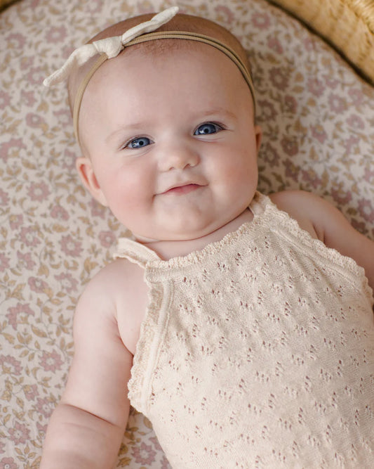Little Knot Headband | Natural | Quincy Mae