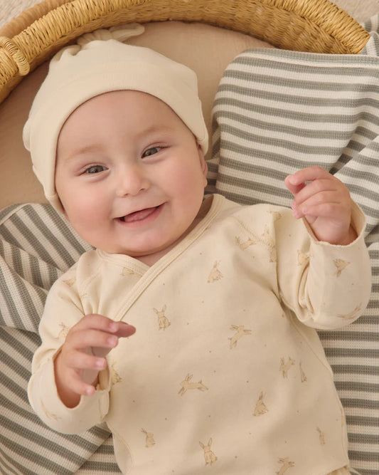 Knotted Baby Hat | Natural | Quincy Mae