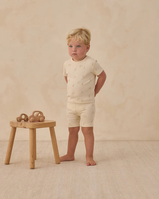 Summer Pajama Set | Bunnies | Quincy Mae