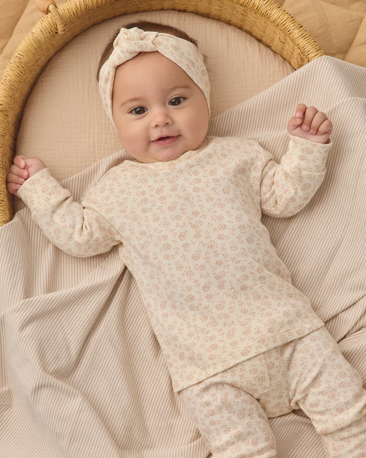 Knotted Headband | Ditsy | Quincy Mae