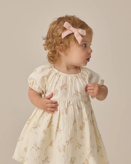 Bow W. Clip, Set Of 3 | Sky, Blush, Poppy | Quincy Mae