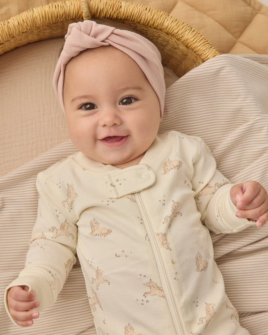 Knotted Headband | Blush | Quincy Mae