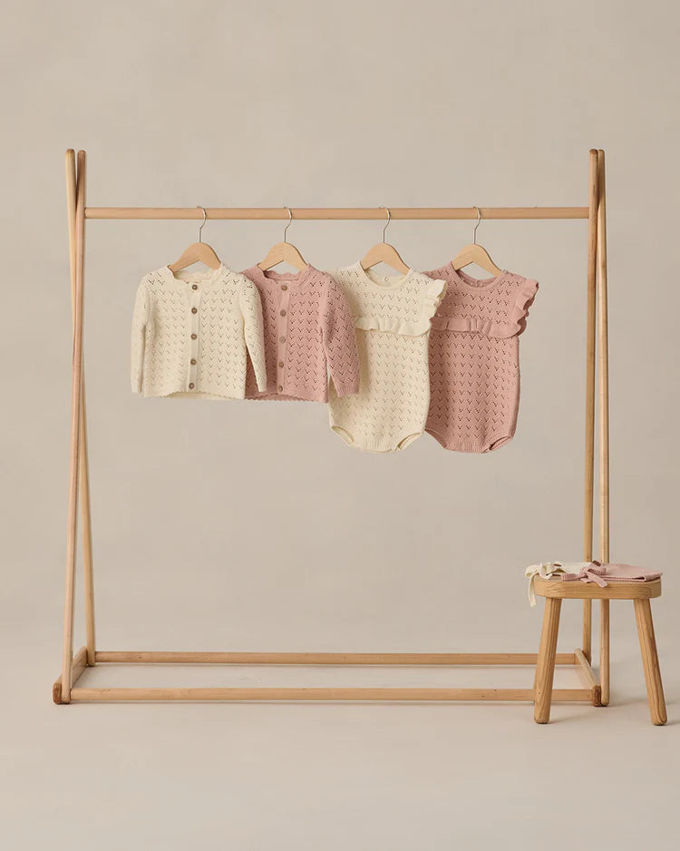 Knit Bonnet | Natural | Quincy Mae