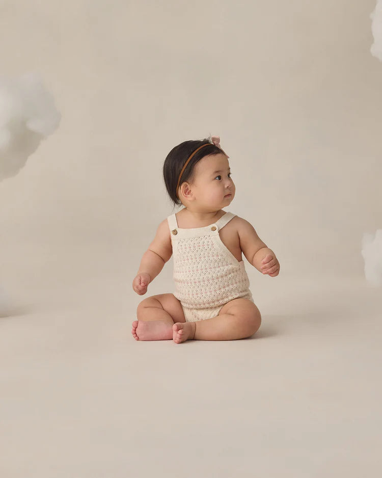 Tatum Romper | Ivory | Quincy Mae