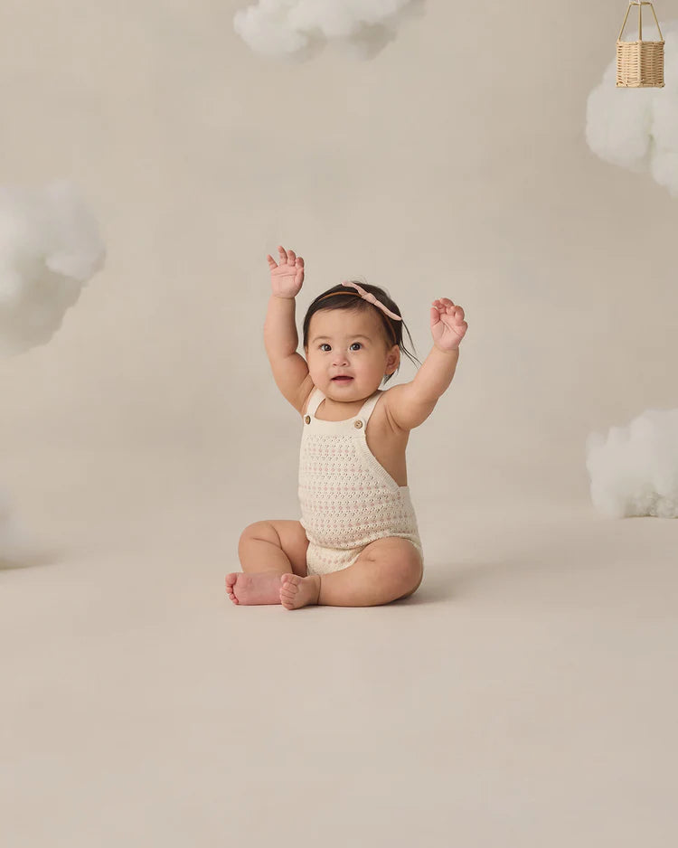 Tatum Romper | Ivory | Quincy Mae