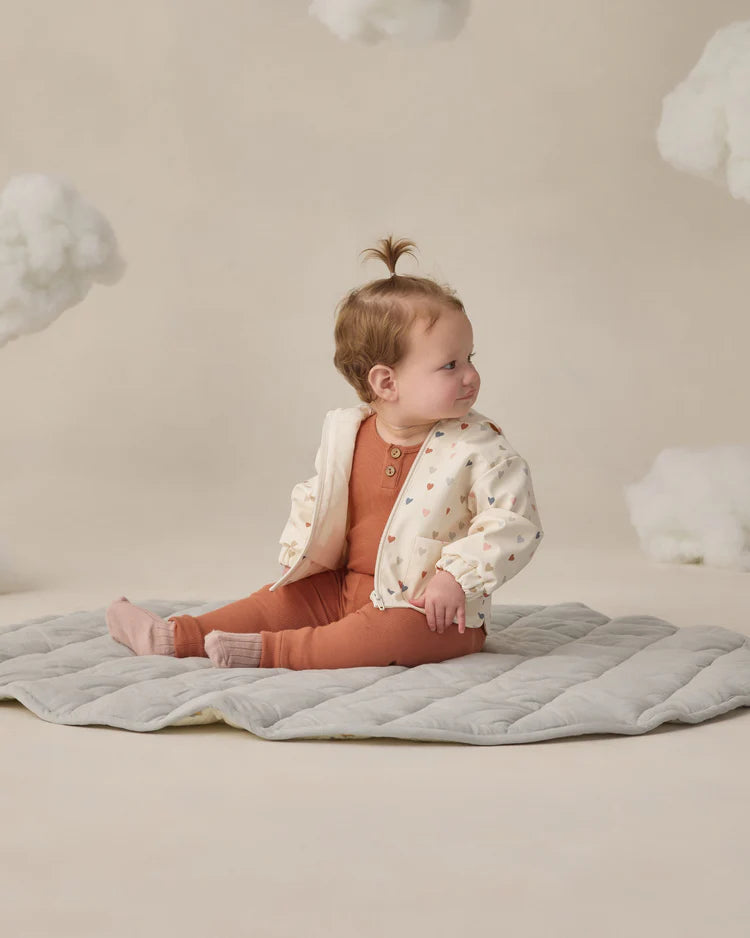 Rain Coat | Confetti Heart Small | Quincy Mae