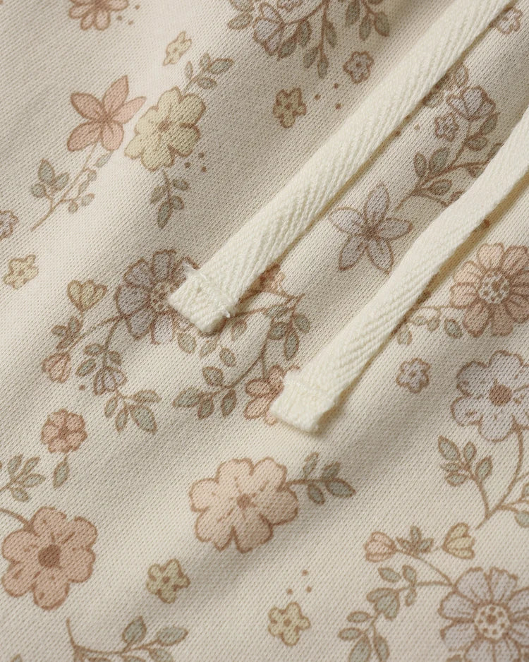 Drawstring Pant | Floral Vine | Quincy Mae
