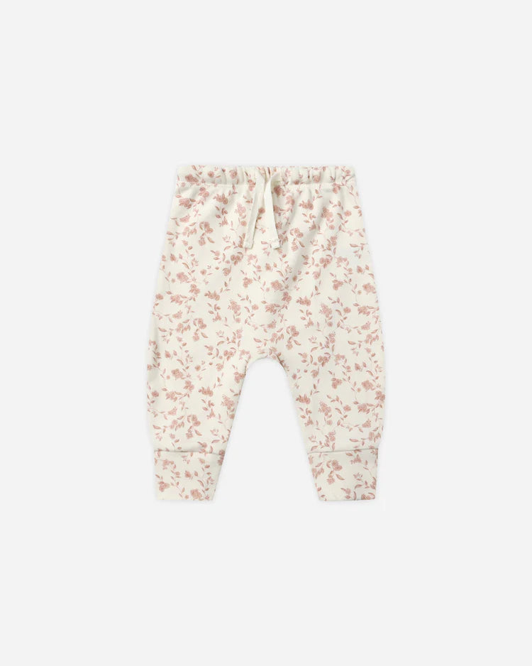 Drawstring Pant | French Garden | Quincy Mae