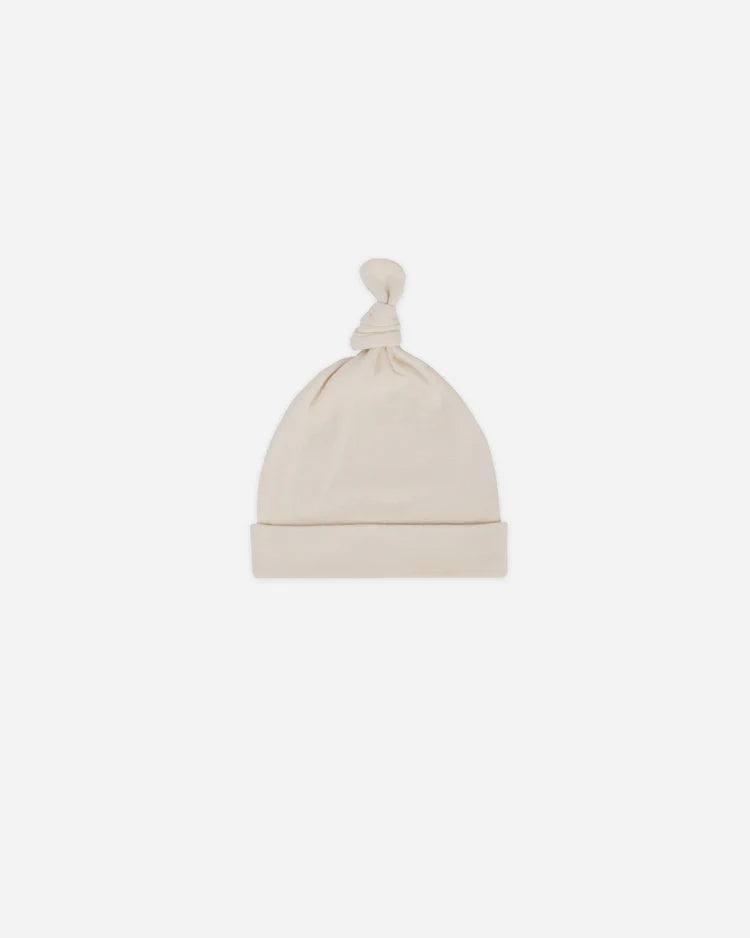 Knotted Baby Hat | Quincy Mea | Natural