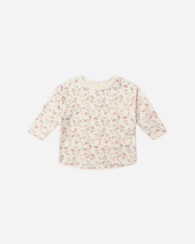 Long Sleeve Tee | French Garden | Quincy Mae