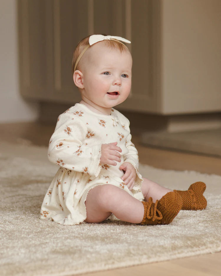 Little Knot Headband | Ivory | Quincy Mae