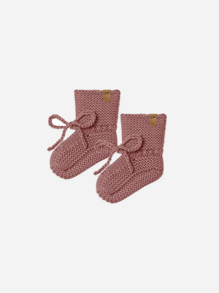 Knit Booties | Quincy Mae | Fig