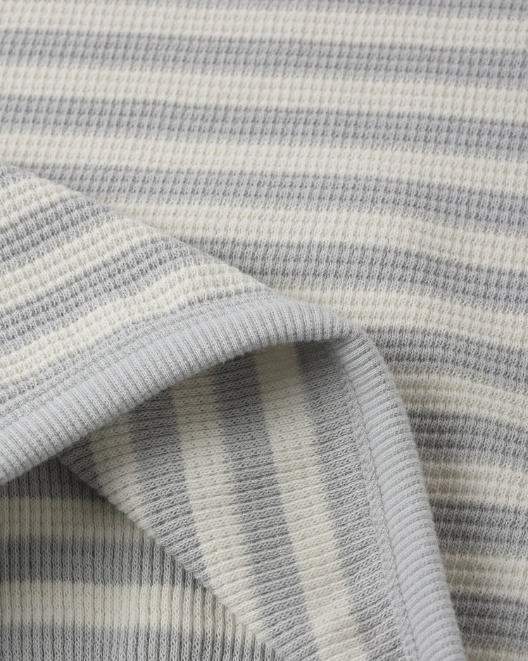 Waffle Sweater Set | Sky Stripe | Quincy Mae