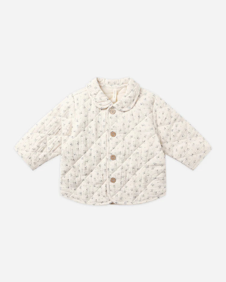 Quilted Jacket | Bluebell | Quincy Mae