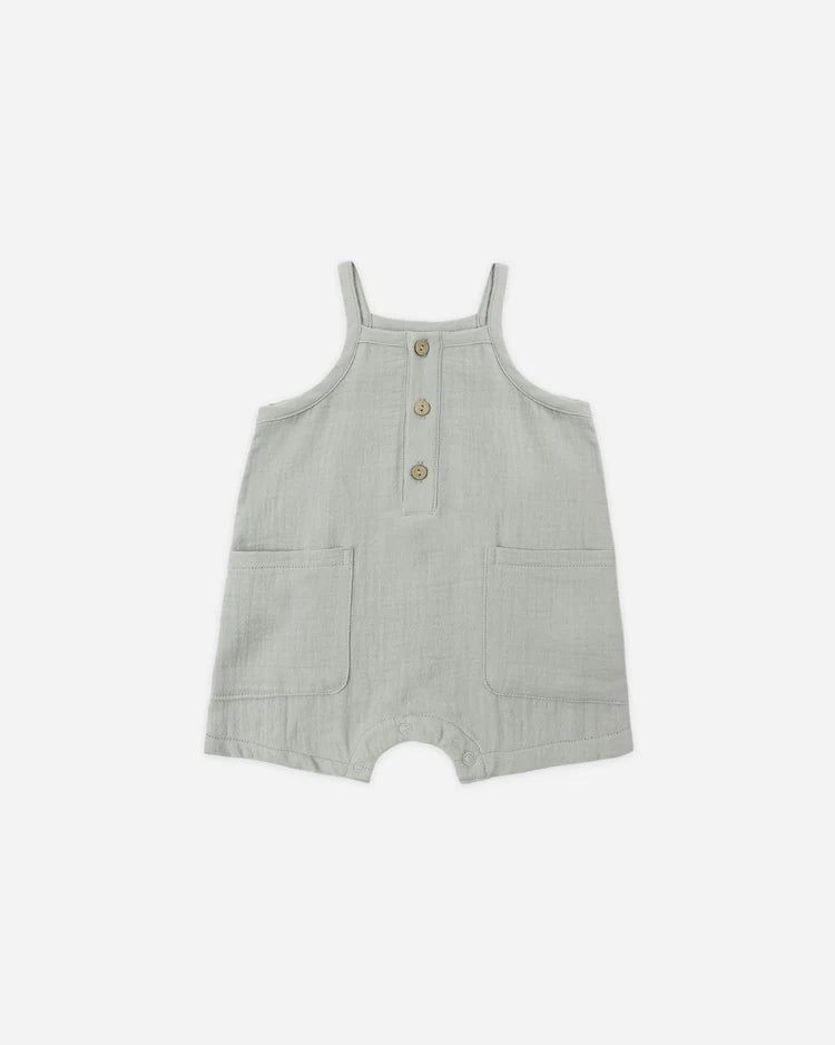Oakley Romper | Sage | Quincy Mae