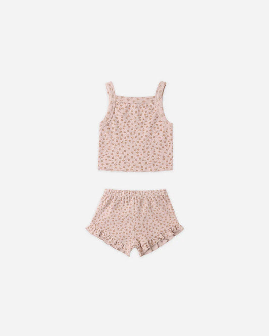 Evie Tank + Shortie Set | Posy | Quincy Mae