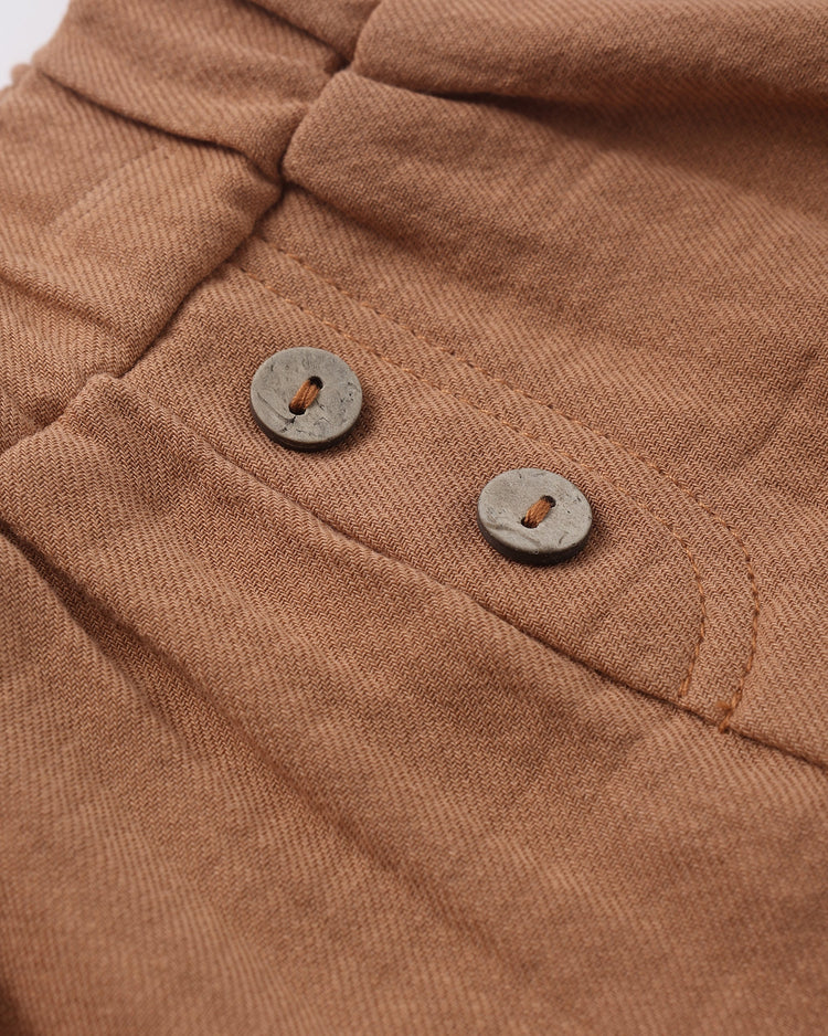 Woven Short | Poppy | Quincy Mae