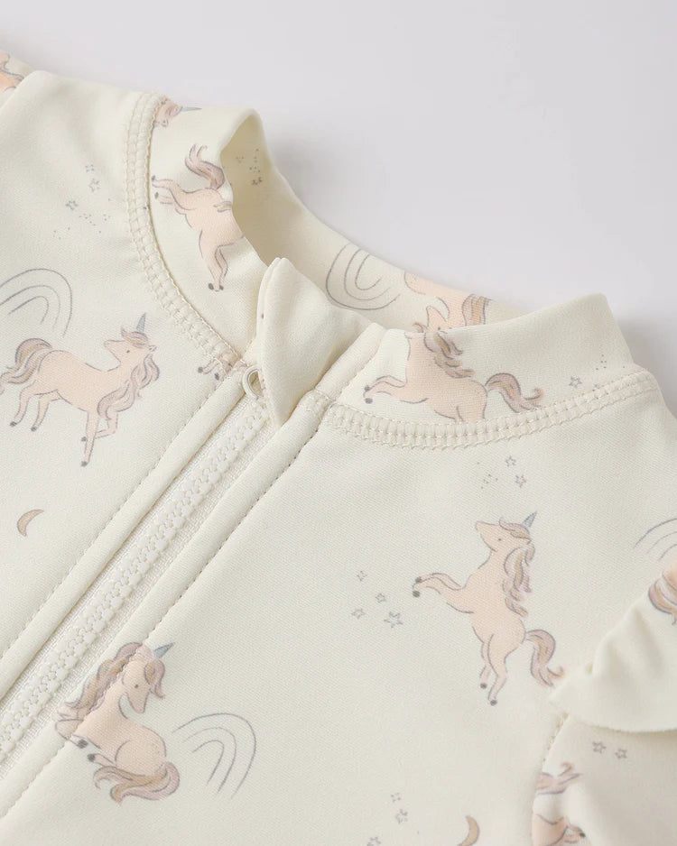 Byron Rashguard One-Piece | Unicorns | Quincy Mae