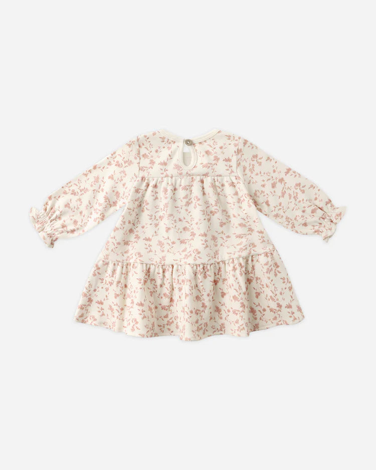 Tiered Jersey Dress | French Garden | Quincy Mae