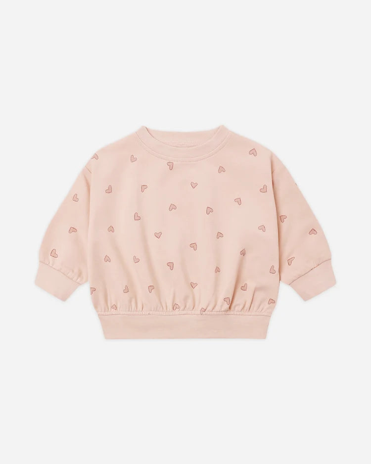 Relaxed Sweat Set | Hearts | Quincy Mae