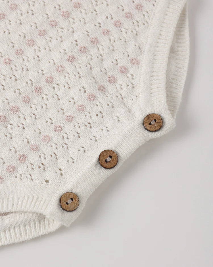 Tatum Romper | Ivory | Quincy Mae