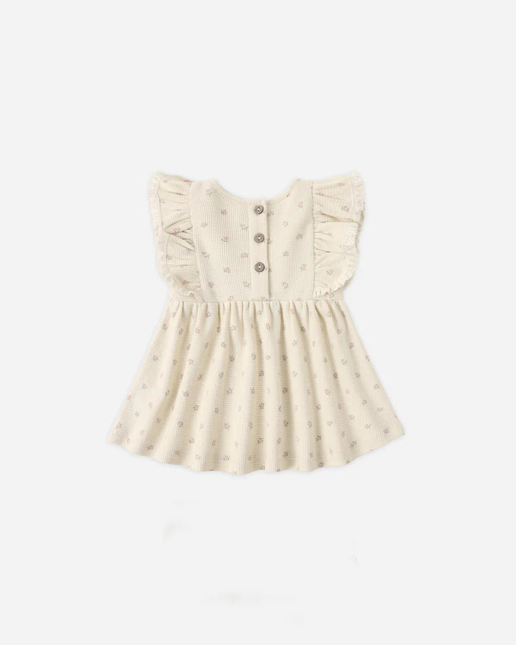 Daisy Dress | Mauve Ditsy | Quincy Mae