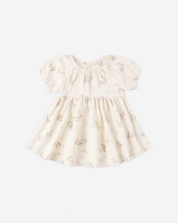 Bella Dress | Unicorns | Quincy Mae