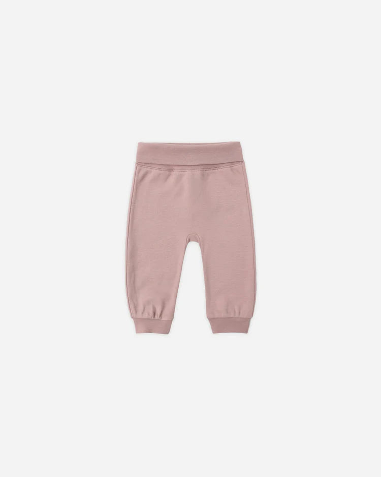 Baby Pant | Mauve | Quincy Mae