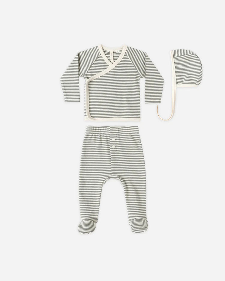 Take Home Set | Forest Stripe | Quincy Mae