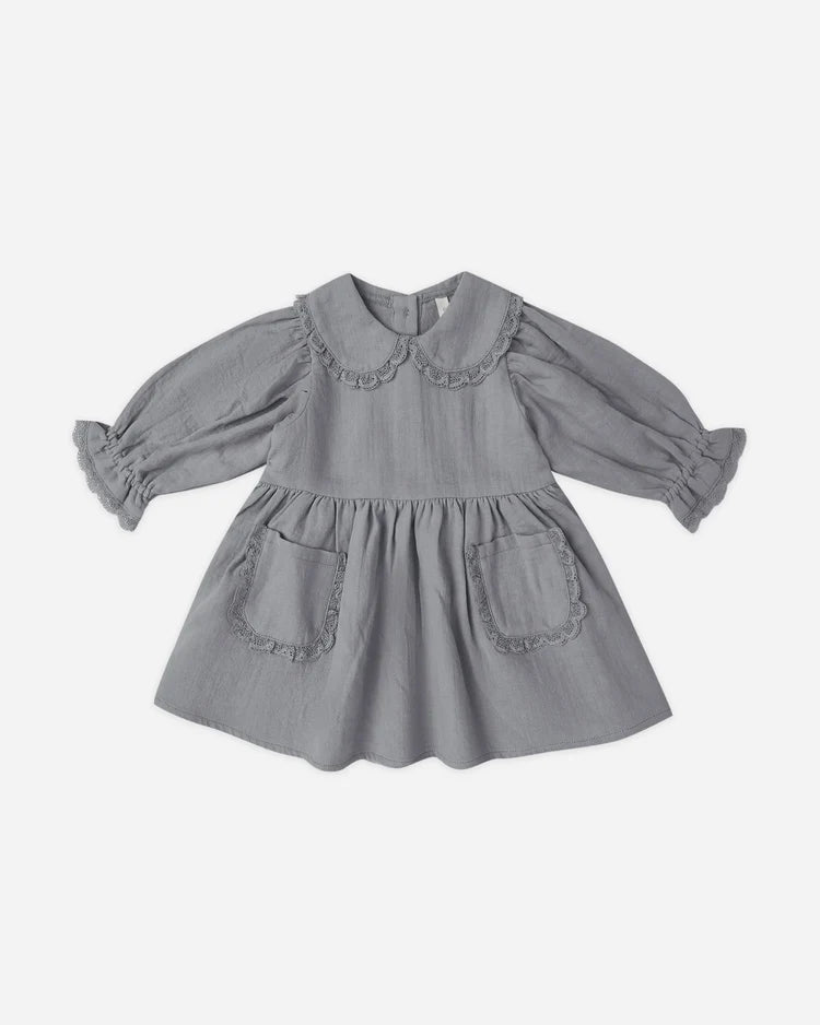 Marisol Dress | Slate | Quincy Mae