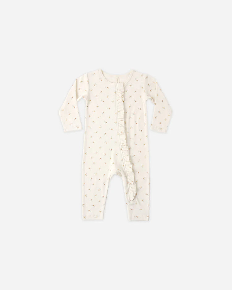 Ruffle Jumpsuit | Petit Fleur | Quincy Mae