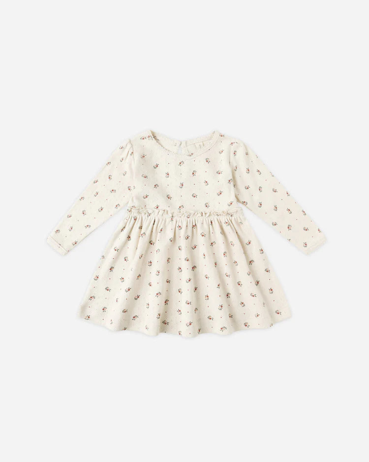 Alda Dress | Holly Berry | Quincy Mae