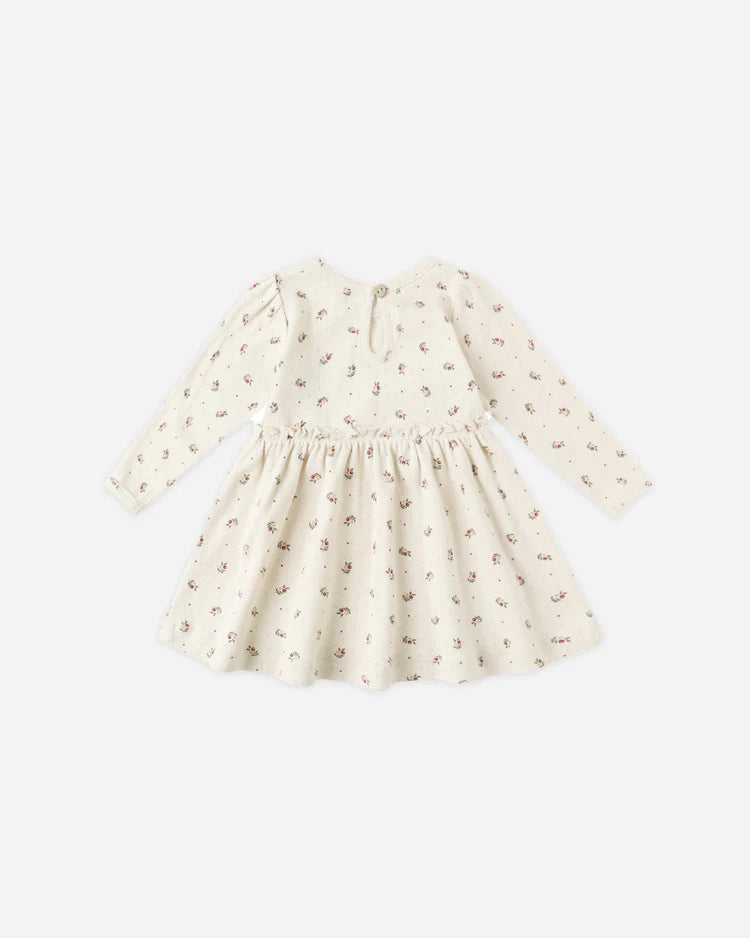 Alda Dress | Holly Berry | Quincy Mae