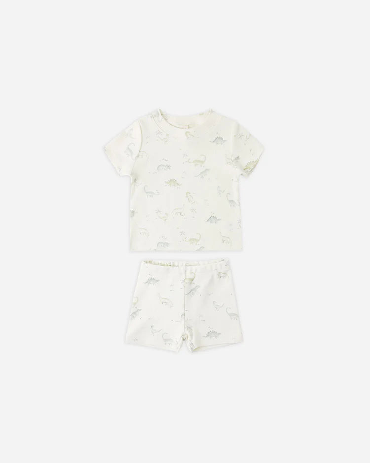 Summer Pajama Set | Dinosaur | Quincy Mae