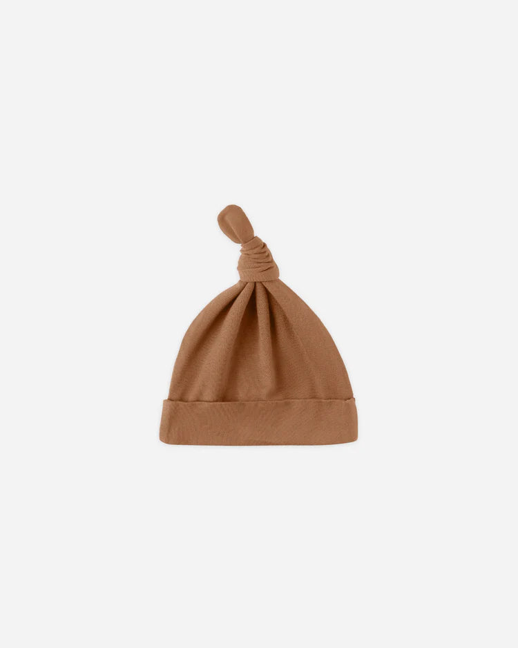 Knotted Baby Hat | Cedar | Quincy Mae