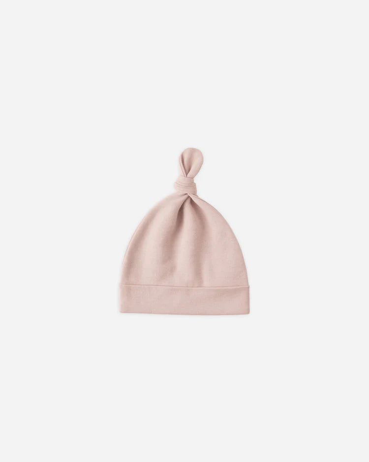 Knotted Baby Hat | Blush | Quincy Mae