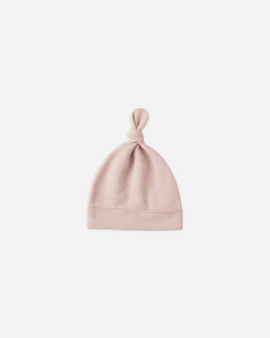 Knotted Baby Hat | Blush | Quincy Mae