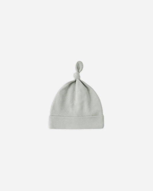 Knotted Baby Hat | Sage | Quincy Mae