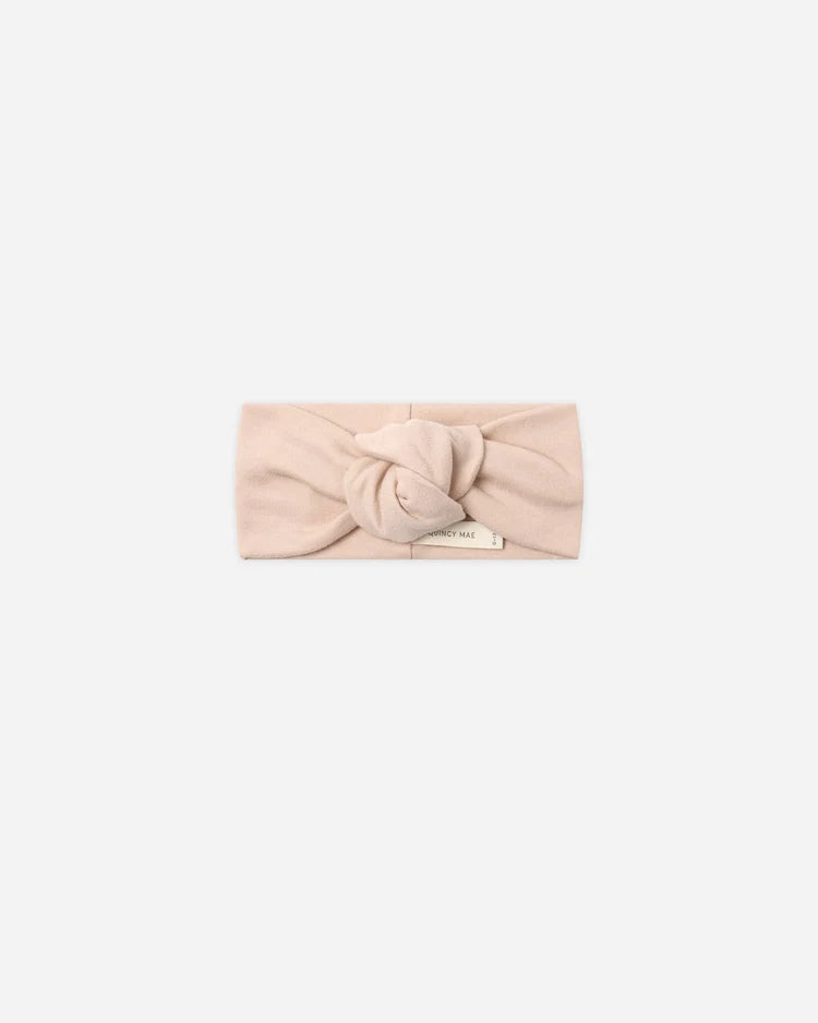 Knotted Headband | Dusty Rose | Quincy Mae