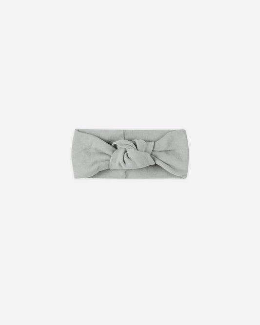 Knotted Headband | Steel Blue | Quincy Mae
