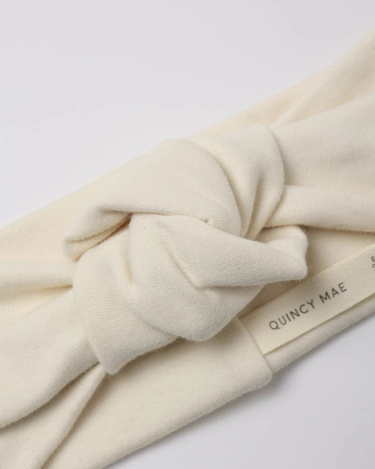 Knotted Headband | Natural | Quincy Mae