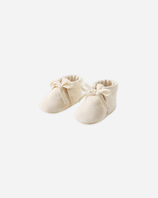 Baby Booties | Natural | Quincy Mae