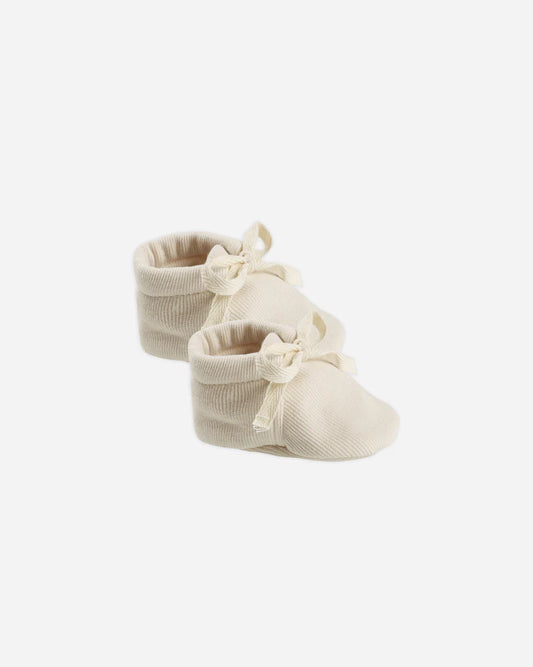 Baby Booties | Natural | Quincy Mae