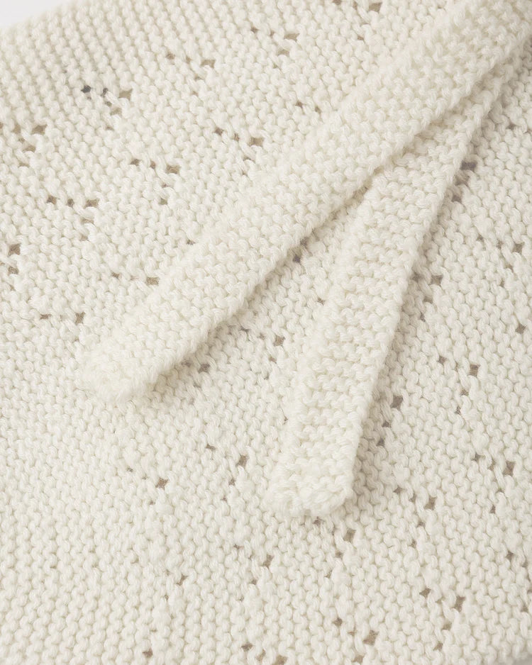 Knit Bonnet | Natural | Quincy Mae
