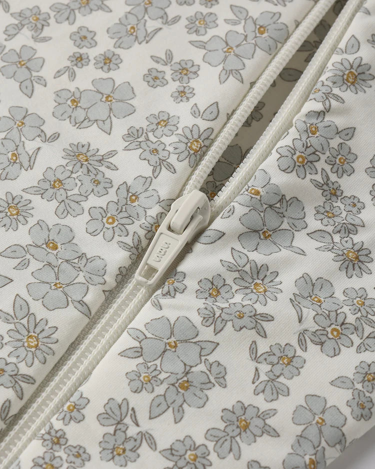 Bamboo Sleep Bag | Blue Floral | Quincy Mae