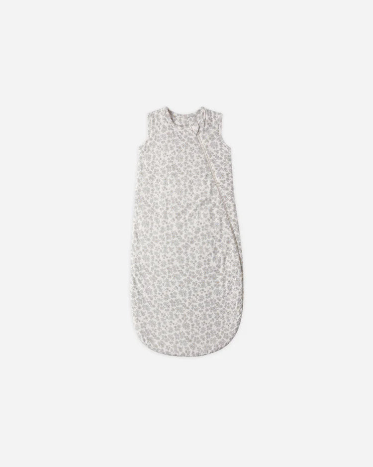 Bamboo Sleep Bag | Blue Floral | Quincy Mae