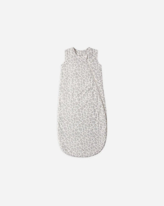Bamboo Sleep Bag | Blue Floral | Quincy Mae