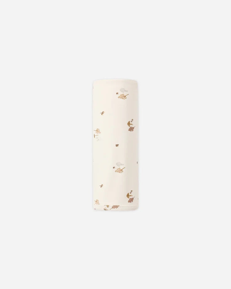 Bamboo Swaddle | Woodland | Quincy Mae